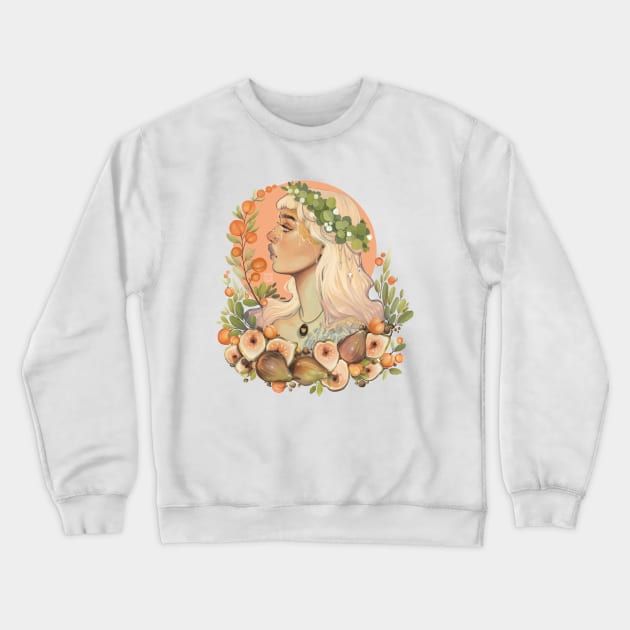 Figs and Honey Crewneck Sweatshirt by EmmaIllustrates